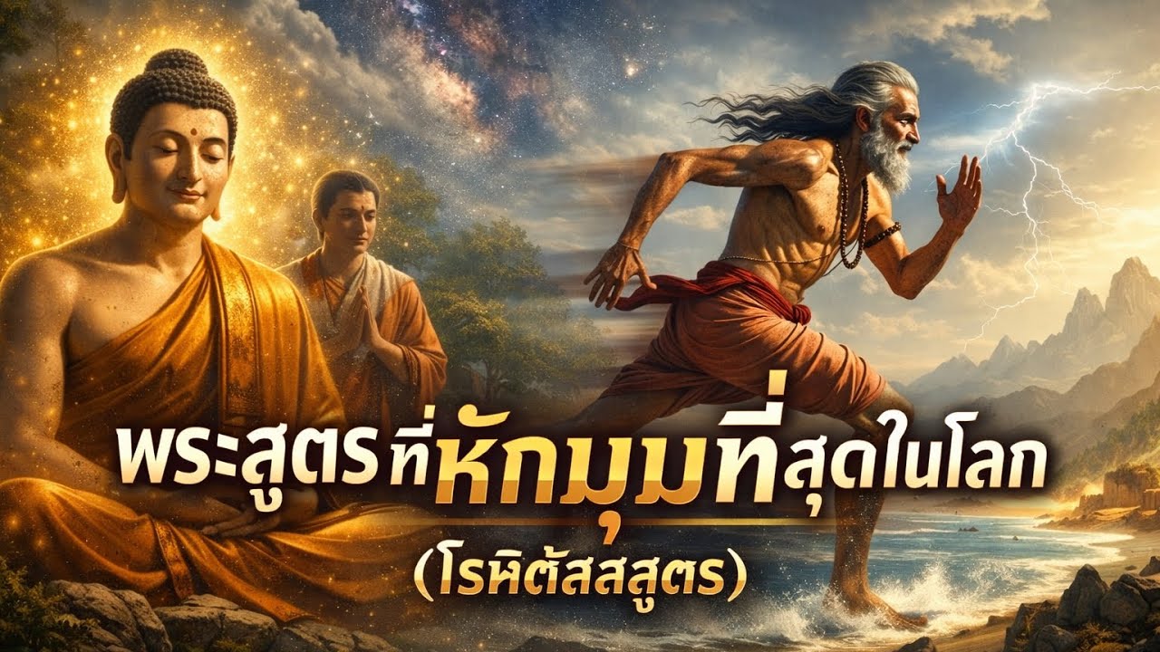 โรหิตัสสสูตร: ไปไกลแค่ไหน…ก็ไม่พ้นทุกข์ | “ที่สุดแห่งโลก” อยู่ในกายยาวหนึ่งวา