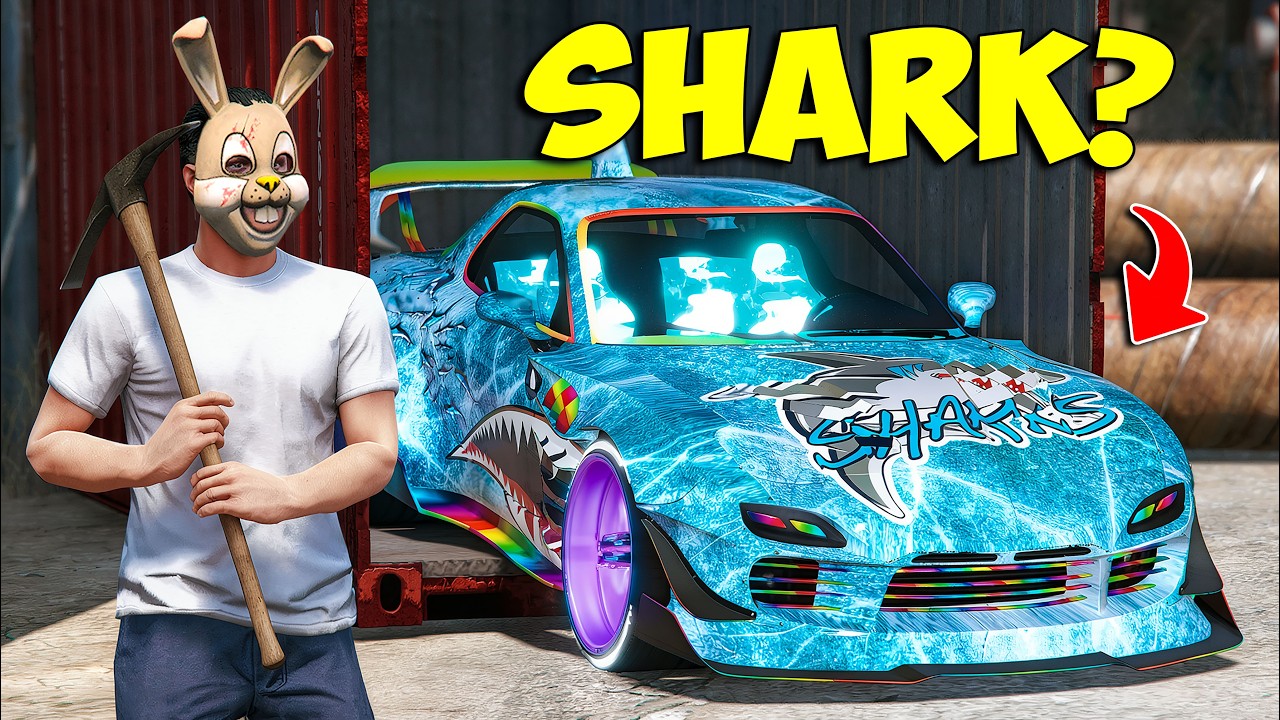 I Stole This SHARK Car and Restore It sa GTA 5