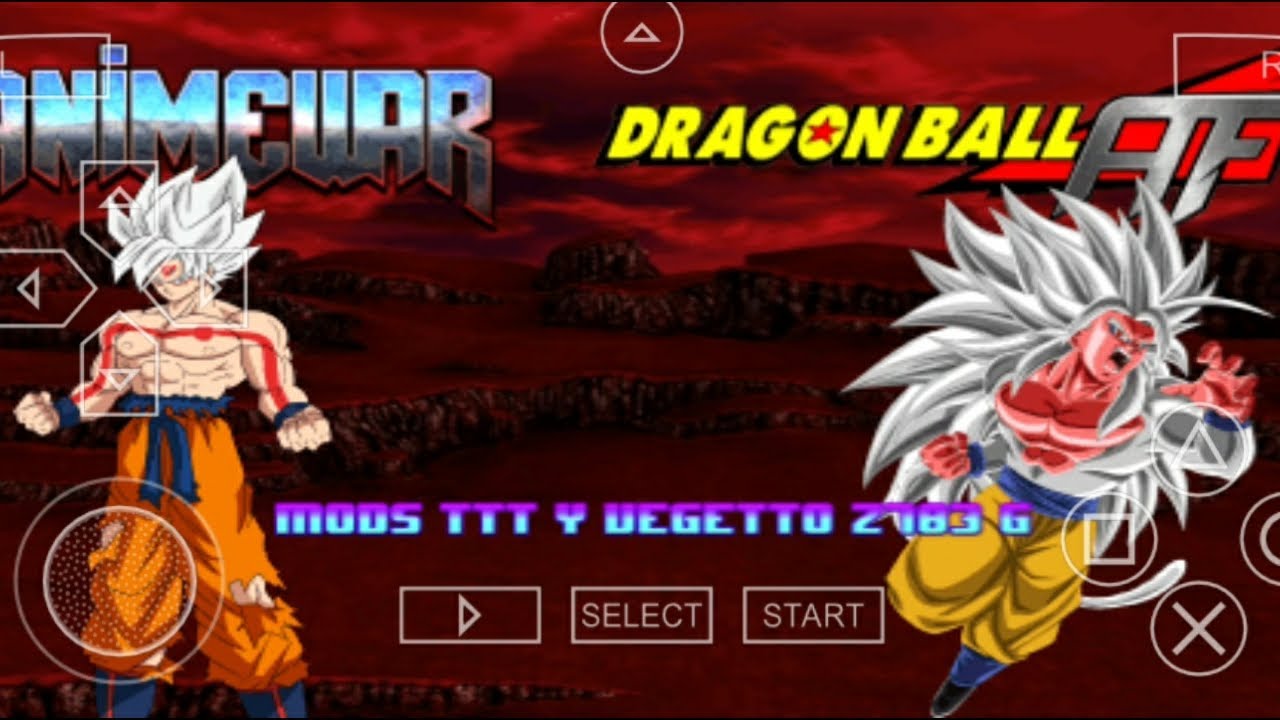 ISO ANIME WAR VS AF ,ROSTER BY mods ttt y vegetto z 783 g DBZ TENKAICHI TAG TEAM VERSION ENGLISH/PSP