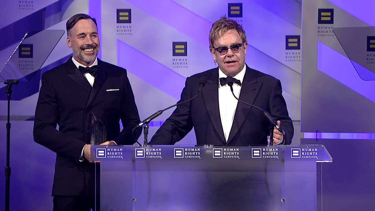 Elton John & David Furnish Receive the HRC Equality Award 2014