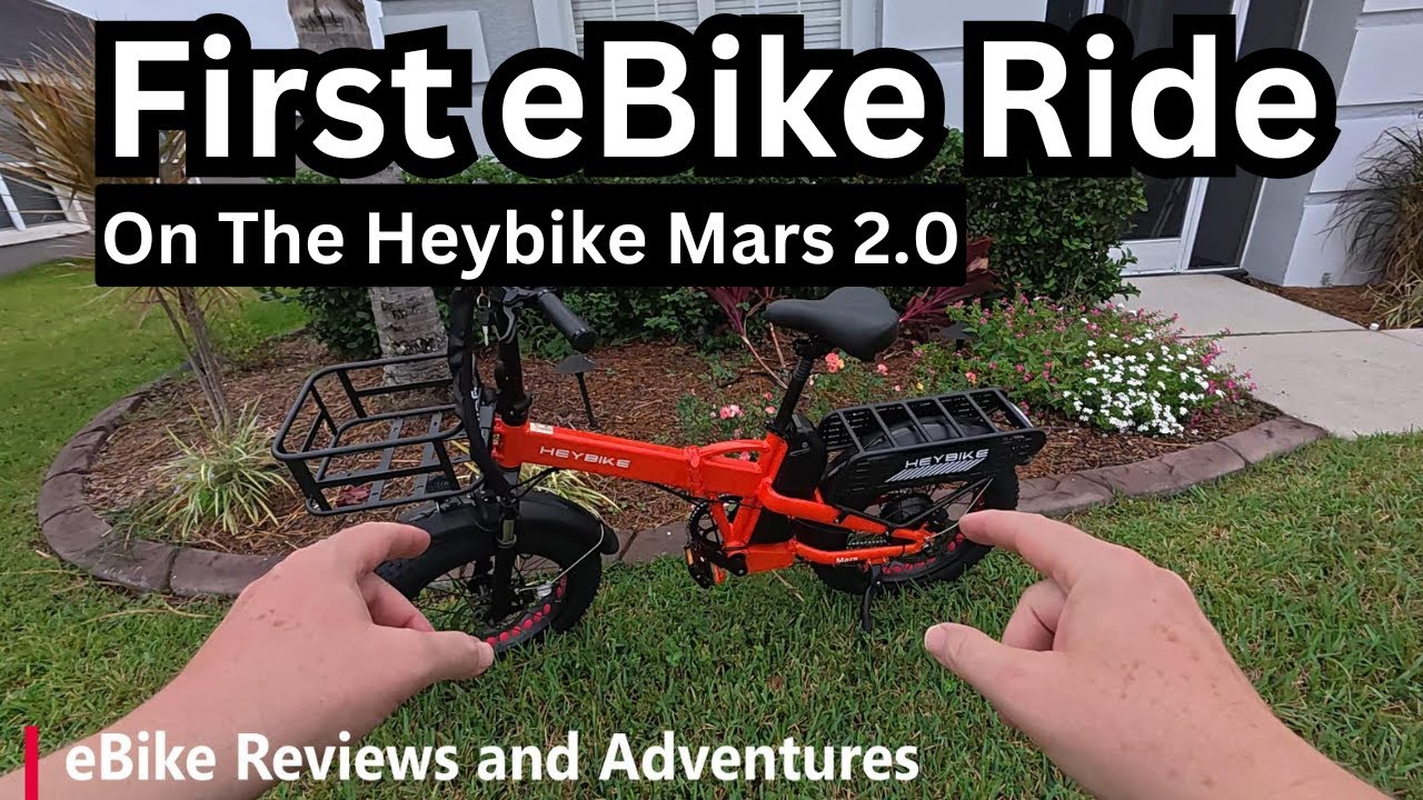 First Ride on the AMAZING Heybike Mars 2.0!