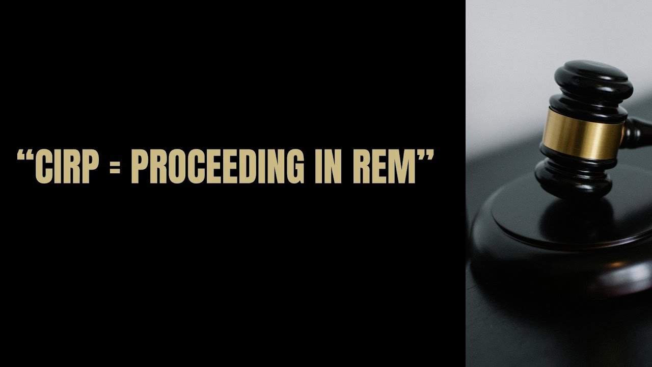 Latest NCLAT Judgment 2025| CIRP is a Proceeding in Rem | Kriti Prakashan Case