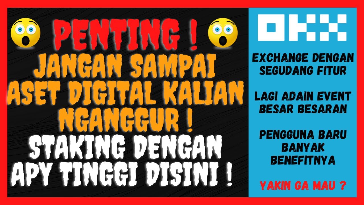OKX | EXCHANGE CRYPTO DENGAN FITUR LENGKAP SERTA STAKING STABLECOINS DENGAN APY TERTINGGI !