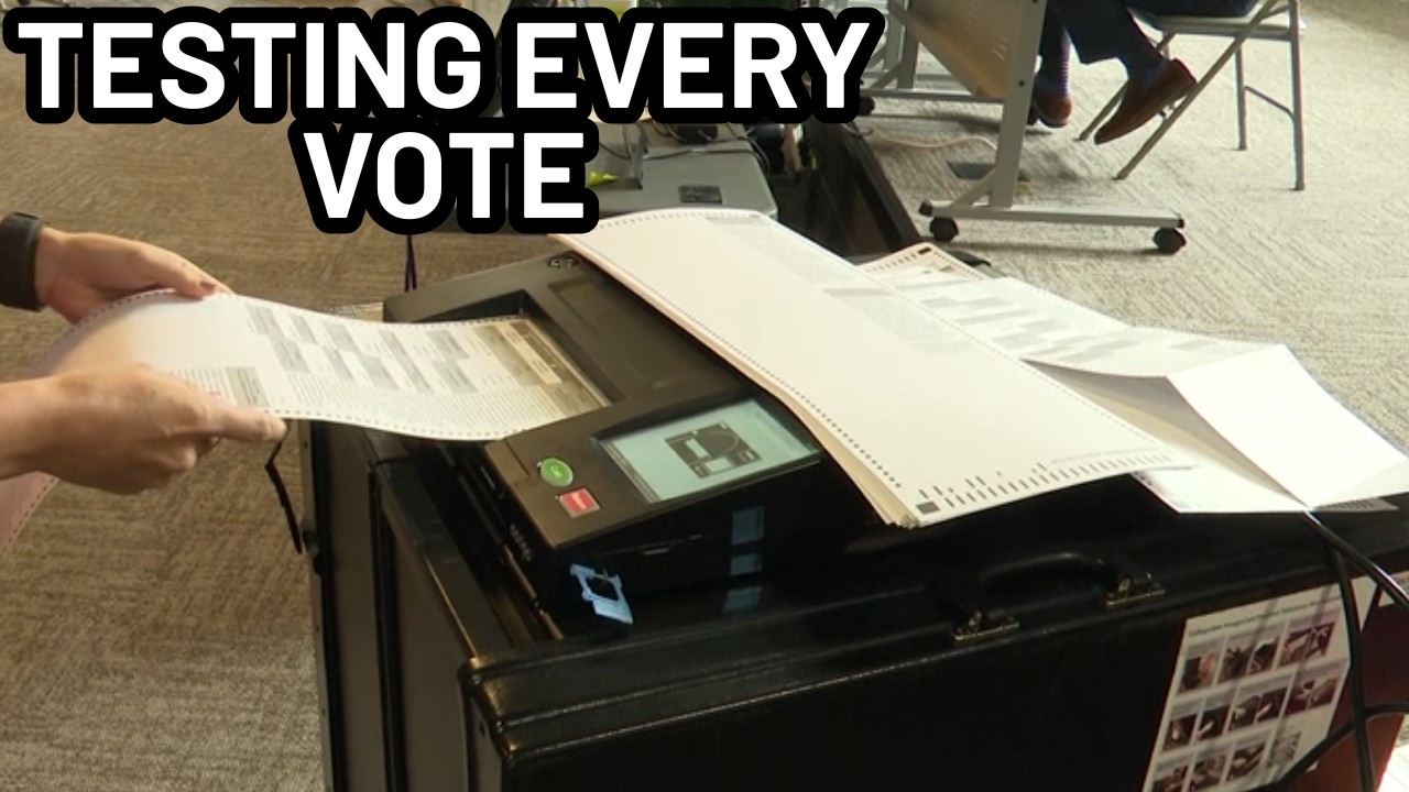 Inside the Process of Testing Michigan Voting Machines
