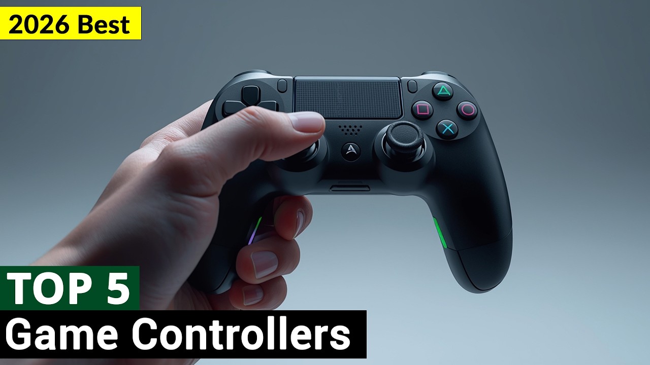Top 5 Best Wireless Game Controllers in 2026 (Zero Stick Drift!)