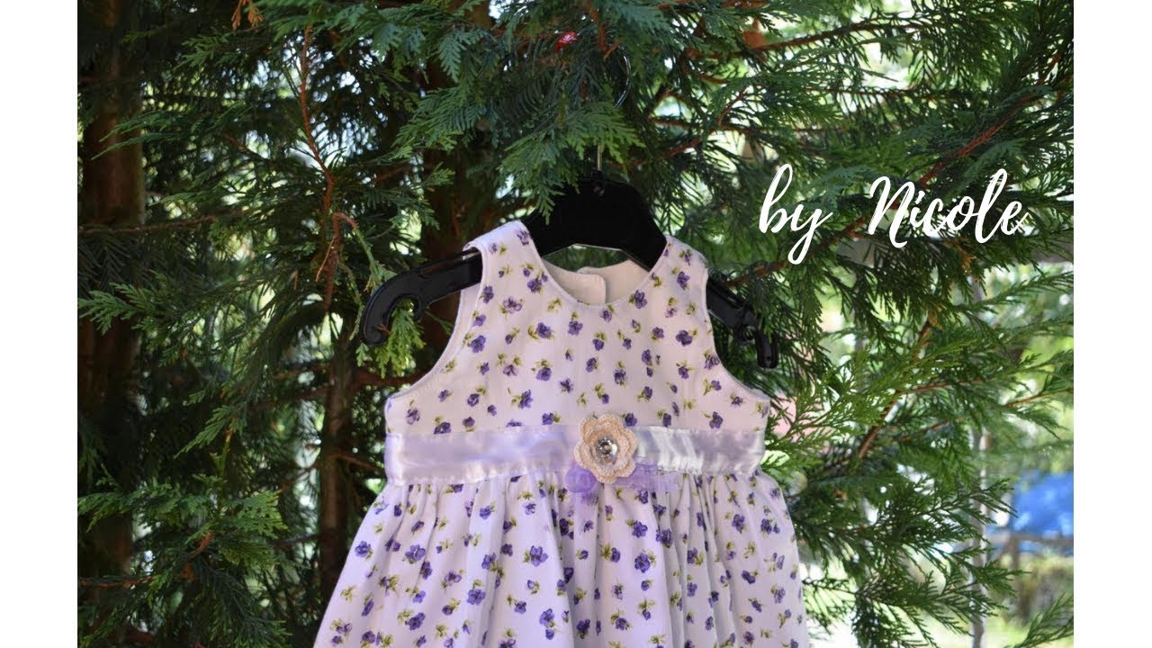 #cucito #cucirevestitobimba
Tutorial vestitino floreale per bimba 6 - 24 mesi