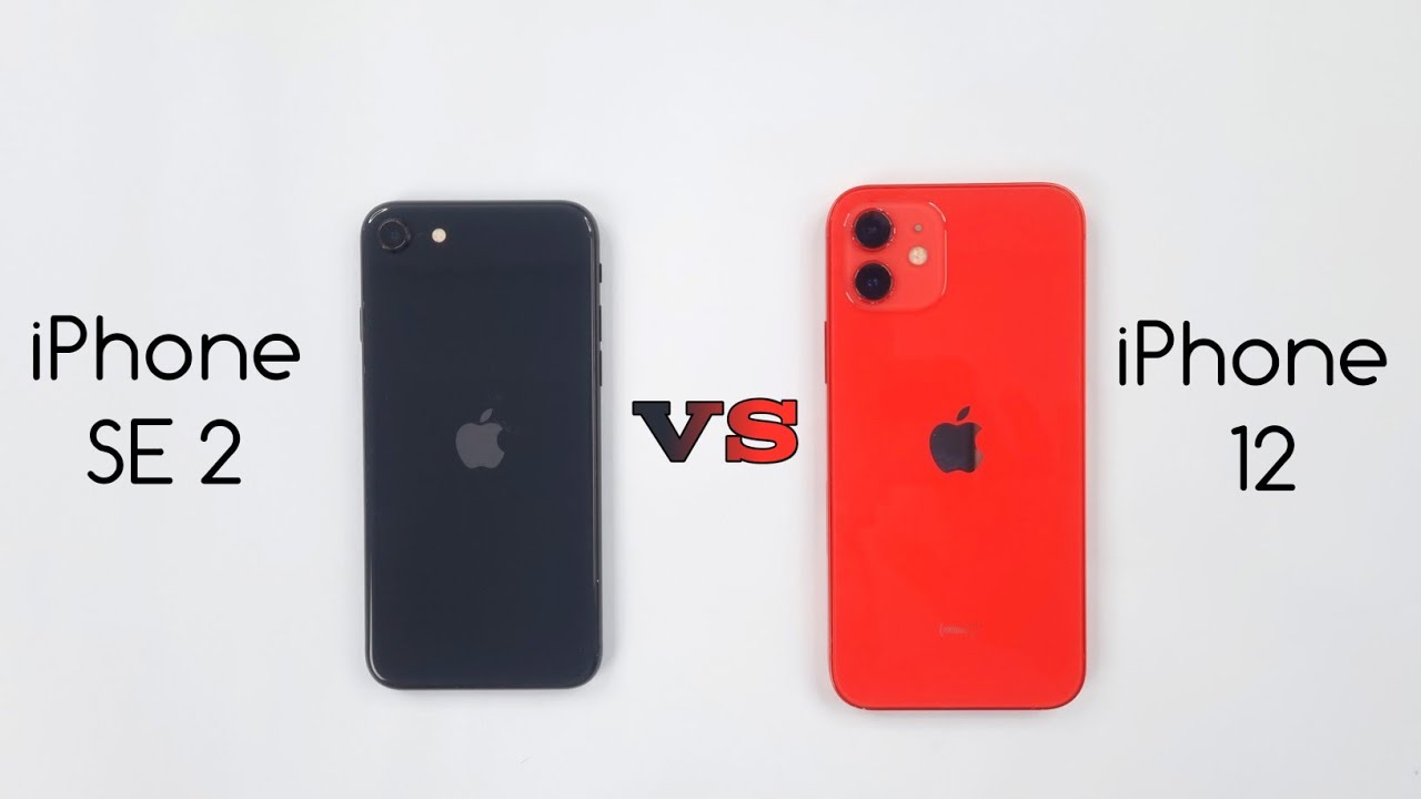 iPhone Se 2020 vs iPhone 12 Speed Test & Camera Comparison