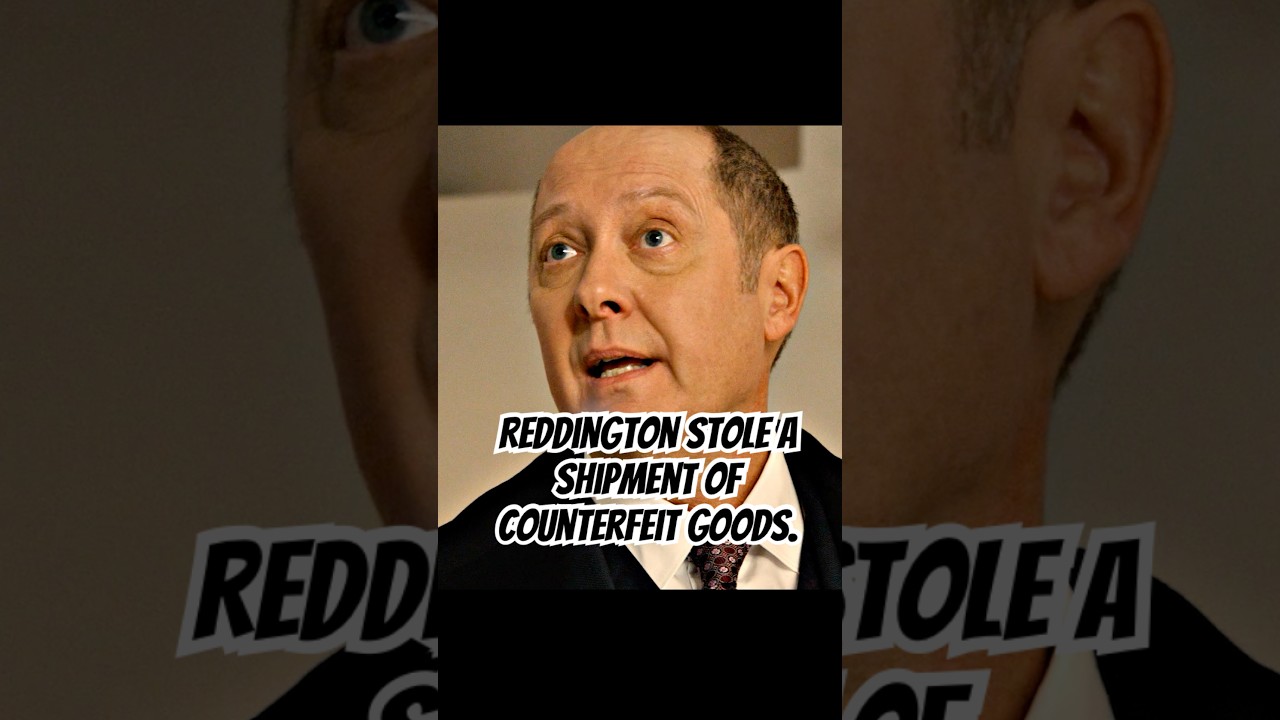 Reddington ukradł przesyłkę podrobionych towar&oacute;w. #film #dlaciebie #czarnalista #serial #kr&oacute;tkie metraże