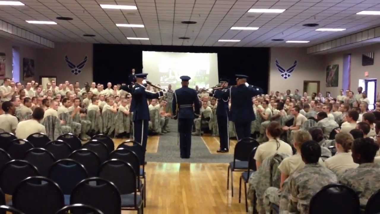 USAF drill team at BMT