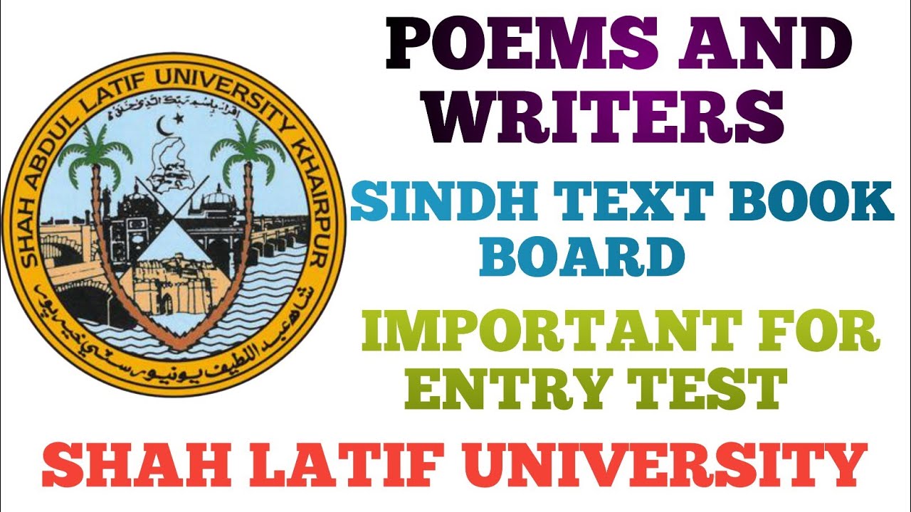 Poems and writers//STBB//Questions and answers//Entry test preparation//Mcqs//Shah Latif University