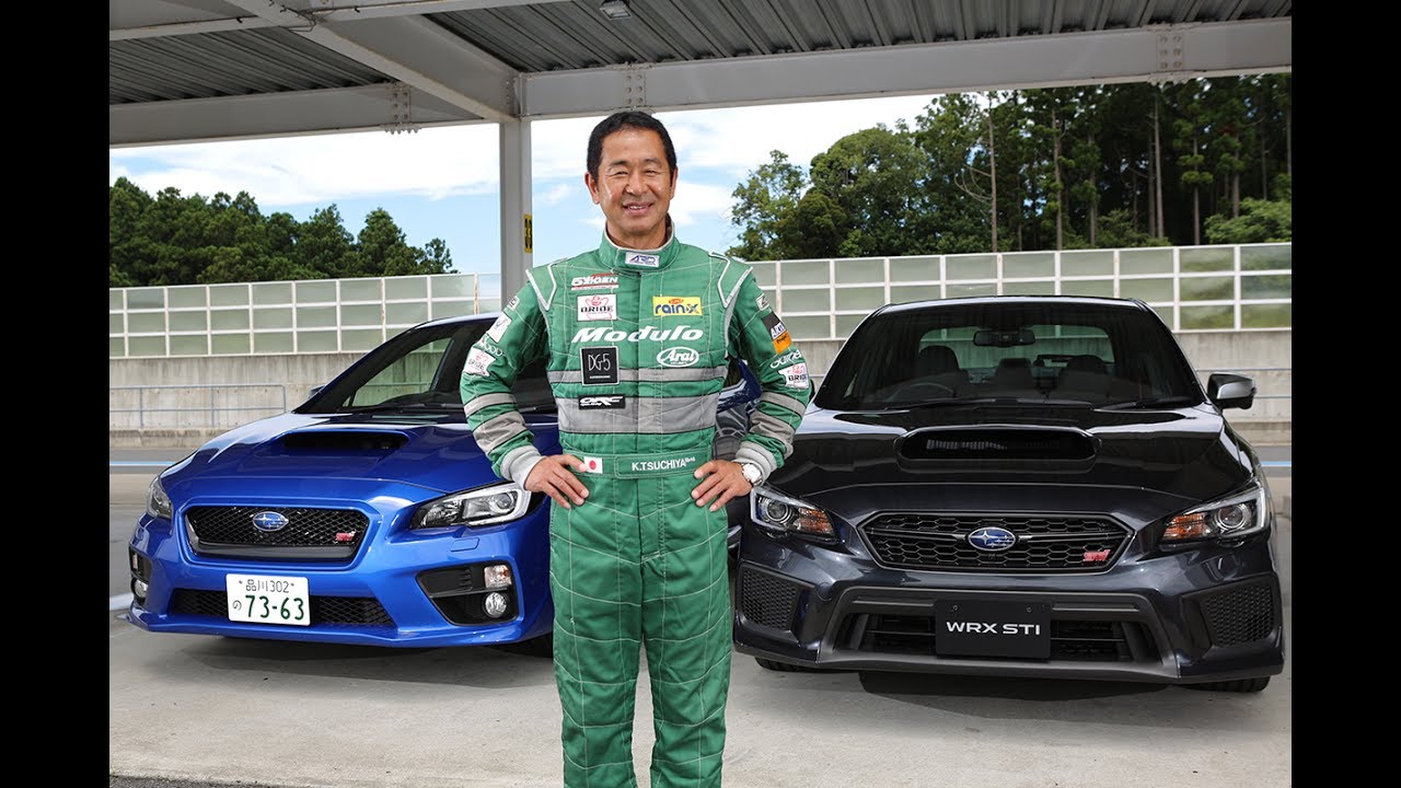 ドリキン土屋圭市がスバル新型WRX STIをサーキットで試す！　drift king tsuchiya keiichi new subaru wrx sti circuit test
