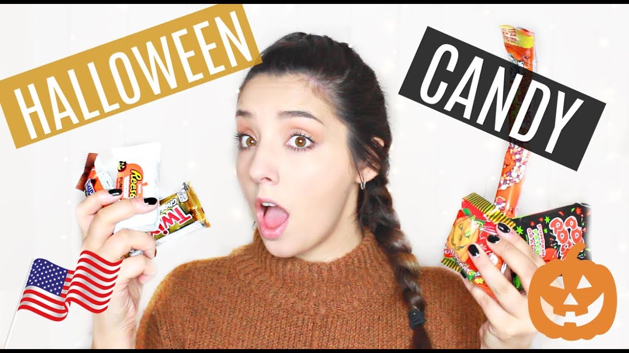 TRYING AMERICAN HALLOWEEN CANDY! | ThoseRosieDays