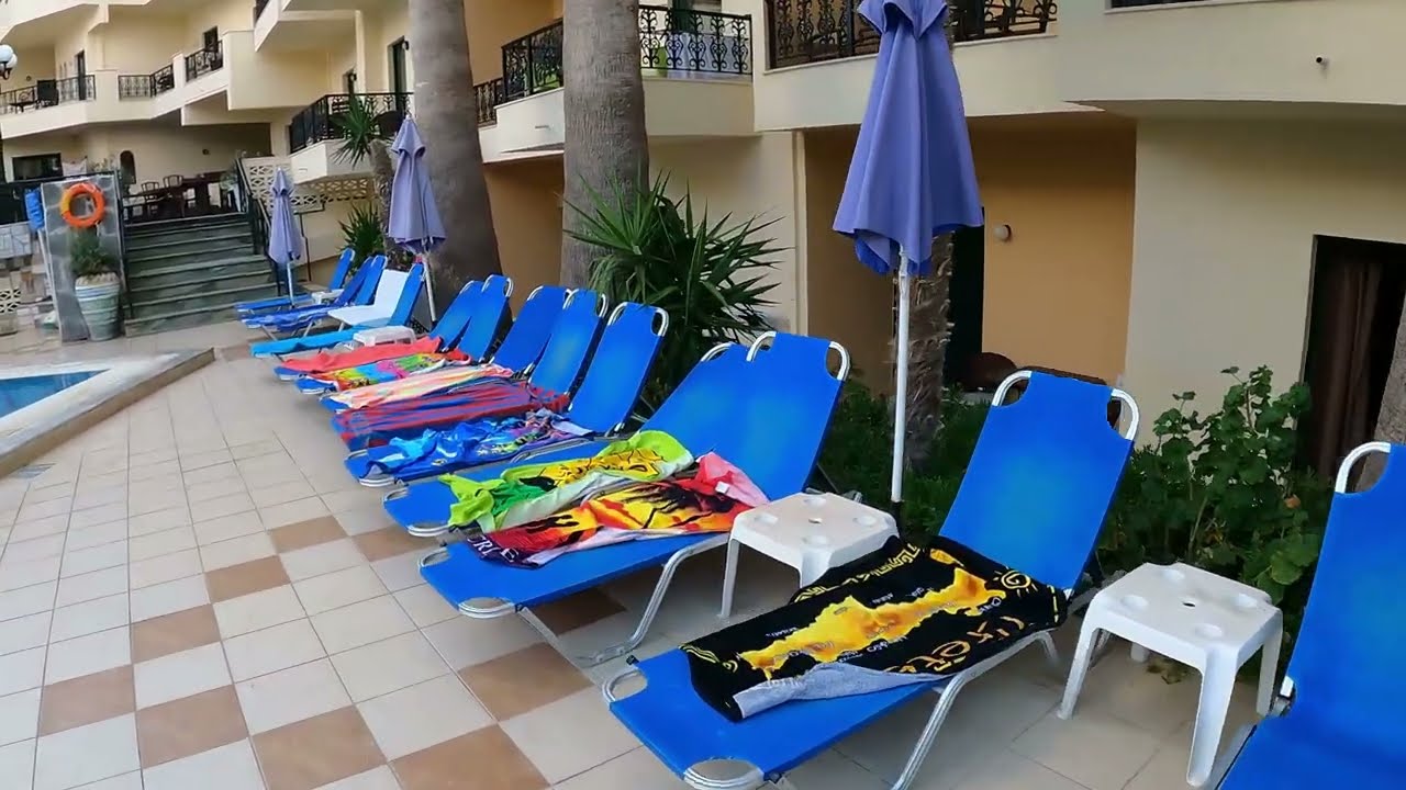DIOGENIS BLUE PALACE  Gouves Crete Greece Hotel Kreta Griechenland  blue hell
