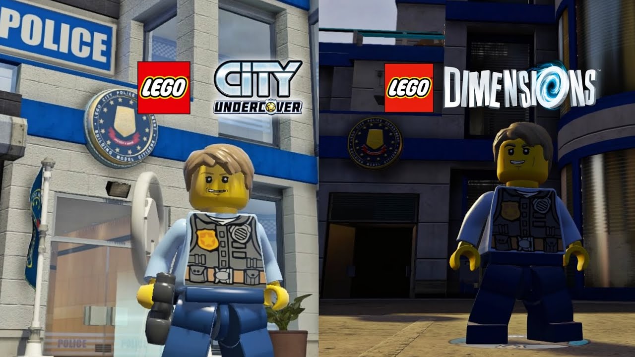 Lego City undercover Hub World  Evoluation