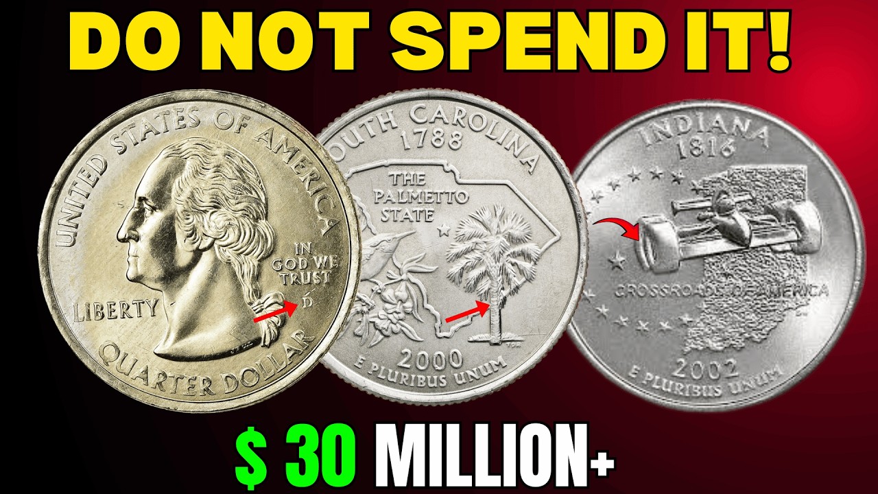 Top 10 Most Rare State Quarters Worth Big Money in 2026 – Check Your Change Before Spending It!