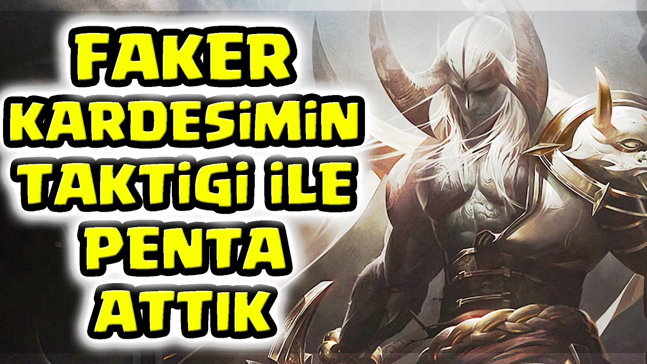 FAKER KARDEŞİM İŞİNİ BİLİYOR AATROX MİD !!! TRİPLE CAN ÇALMA İLE ÖLÜMSÜZLÜĞE DOĞRU !!! | Apophis