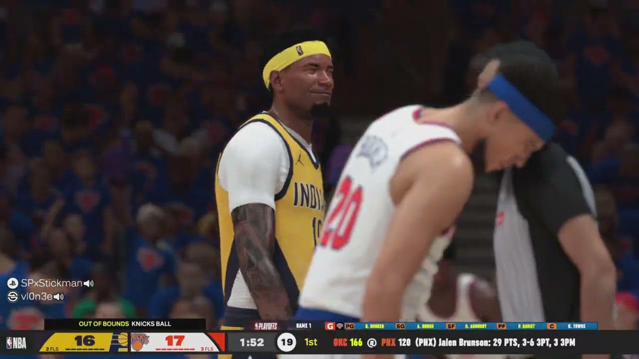 Eastern Conference Finals Pacers vs Knicks Game 1