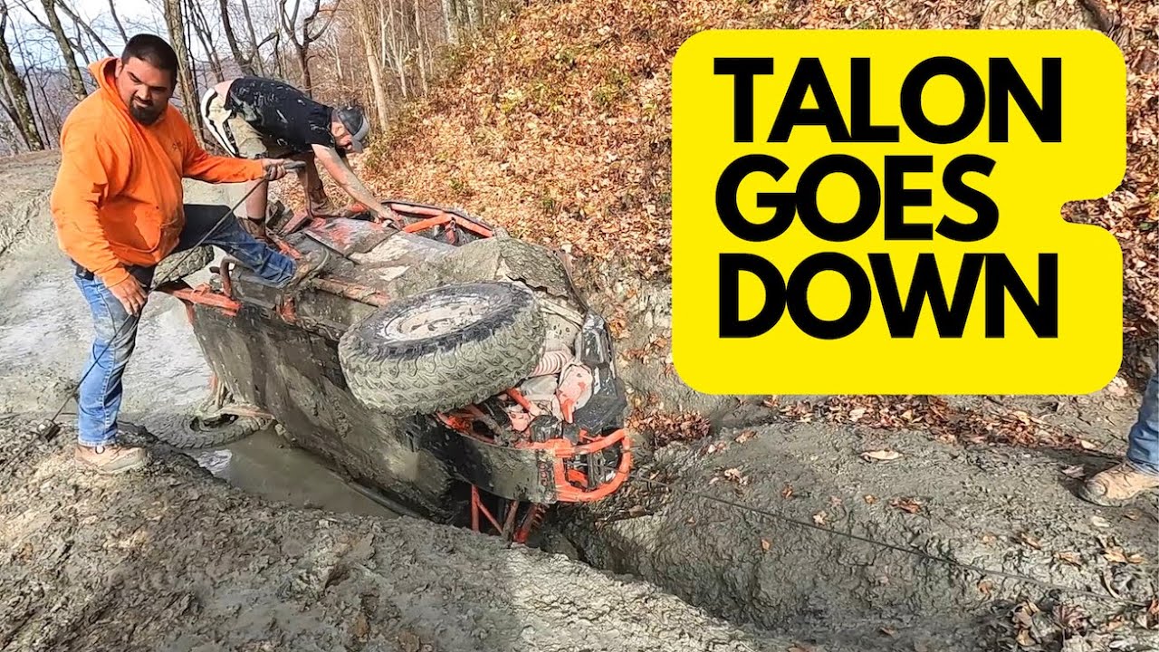 4 Seat Talon Rolls in Mud on Cliffhanger / Trail 15 Black Mountain