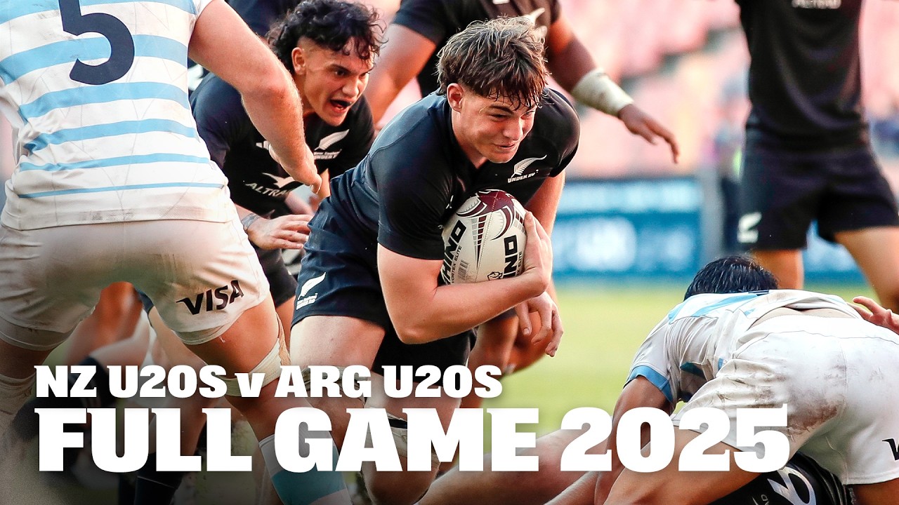 TRC Under 20s New Zealand v Argentina | FULL GAME 2025