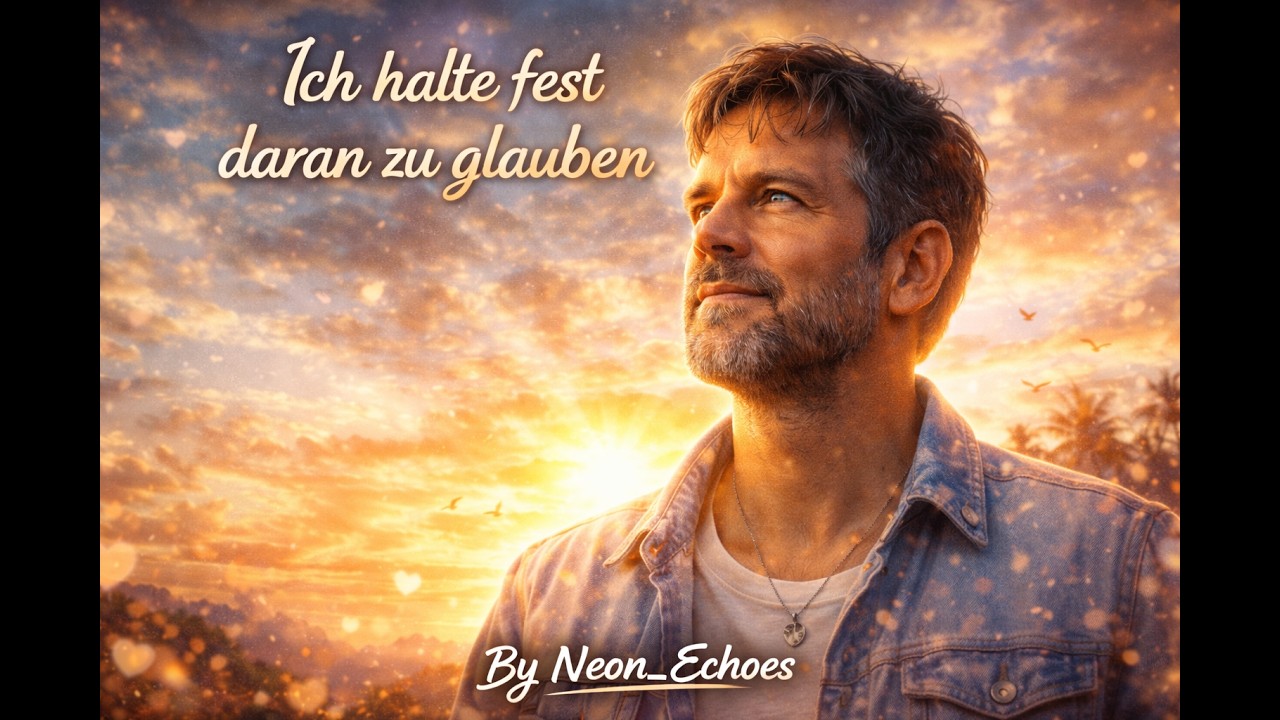 Ich halte fest daran zu glauben ❤️  By Neon Echoes