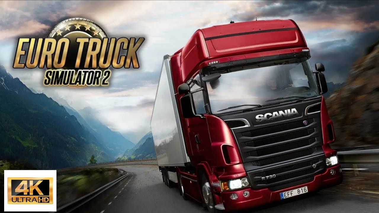 EURO TRUCK SİMULATOR 2  4K #SCANİA 