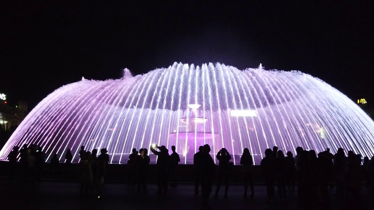 Magic Fountains Bucharest, Saturday full show
