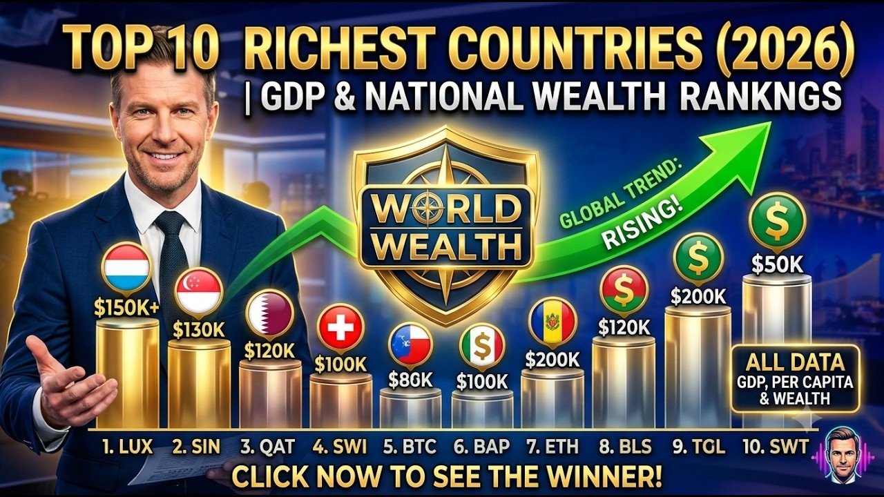 Richest Countries in the World 2026 | GDP, Per Capita & National Wealth