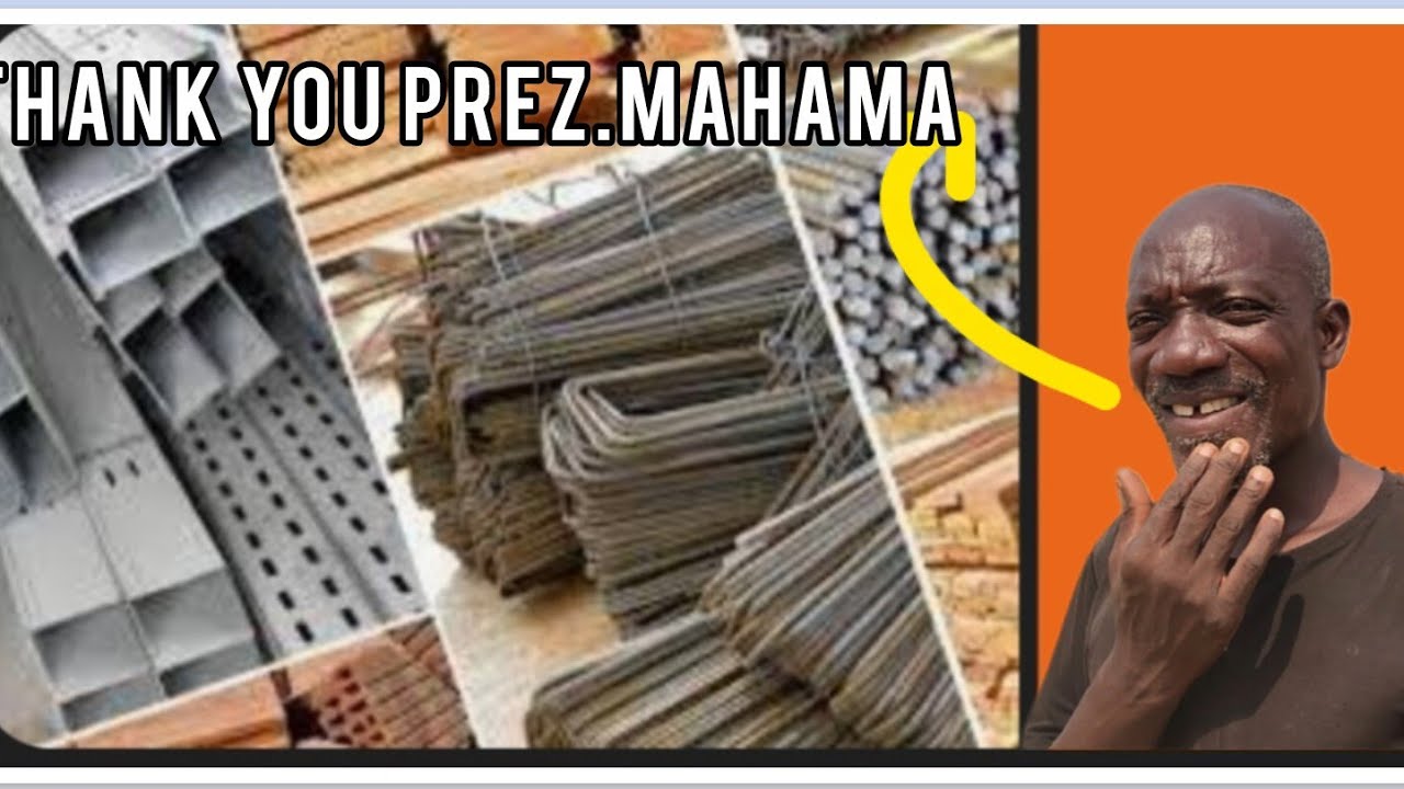 Market  Men Praise President Mahama For Reducing Building Materials | Prices Of Building Materials