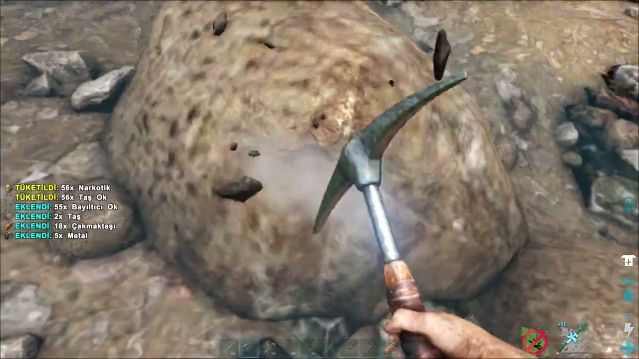 Ark lost island #2 Pteredon evcilleştircez diye Rex'e yem oluyorduk