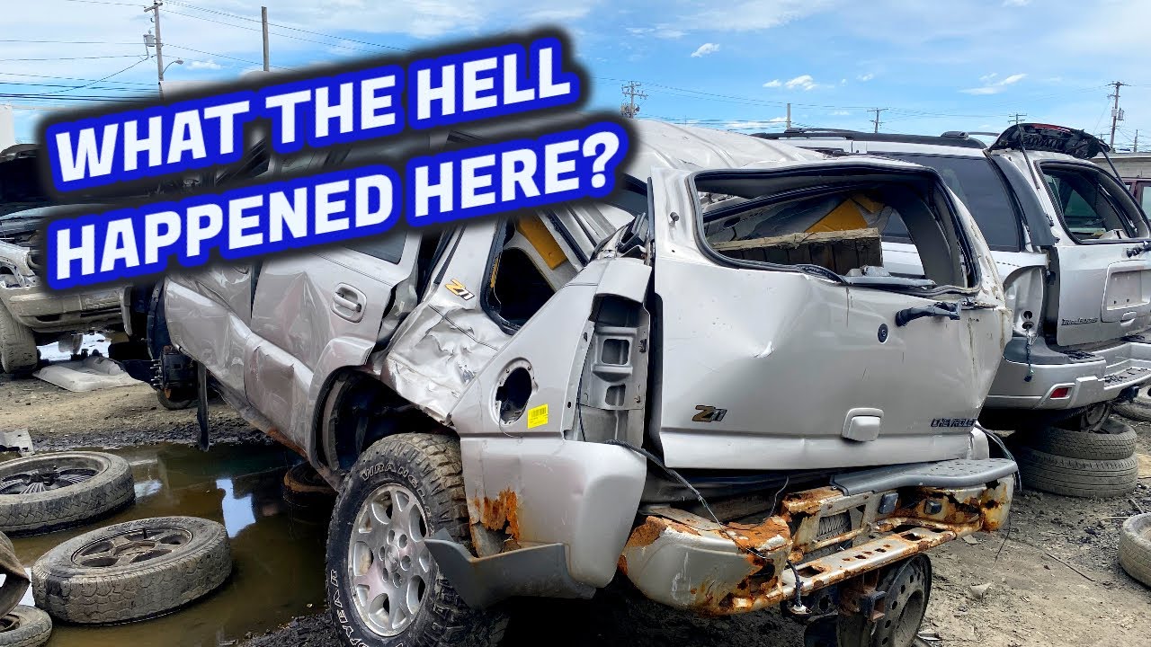 DIGGING Through JUNKYARD WRECKS On a Quest For Good Parts!