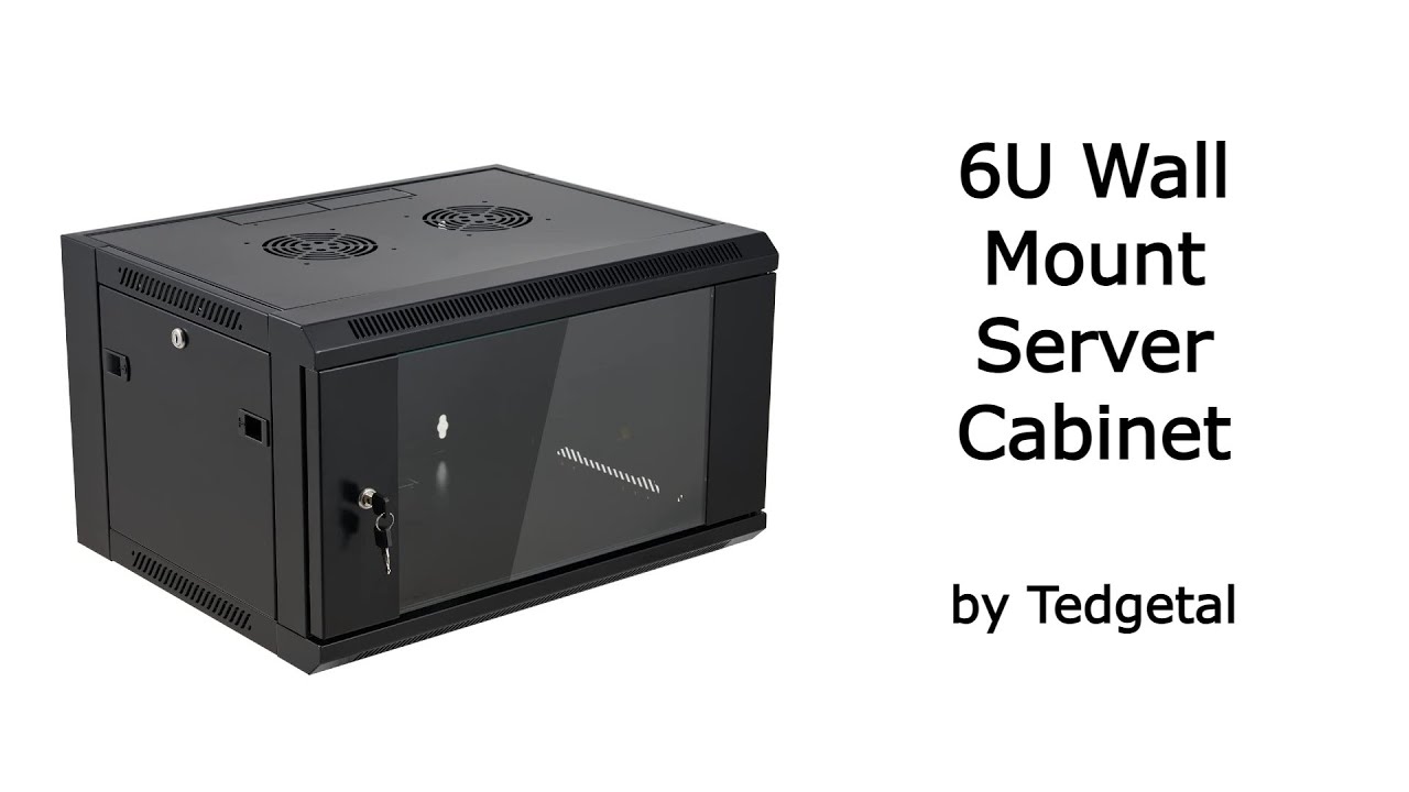Tedgetal 6U Rack Cabinet Unboxing and Build