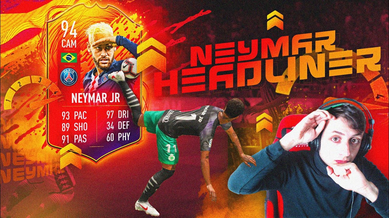 NEYMAR HEADLINER es un ABUSO! FIFA 20