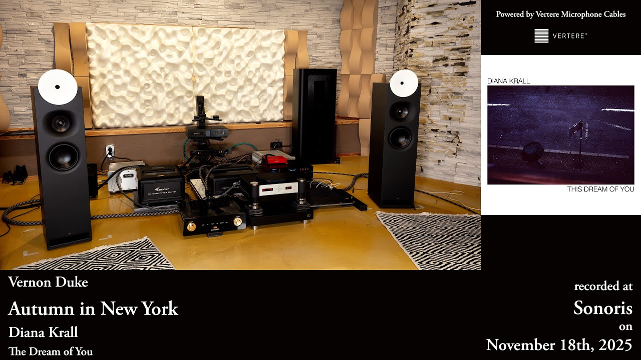 Diana Krall - Autumn in New York | Aretai Contra 200F, Extraudio X800 MKII , HoloAudio & JMF Audio