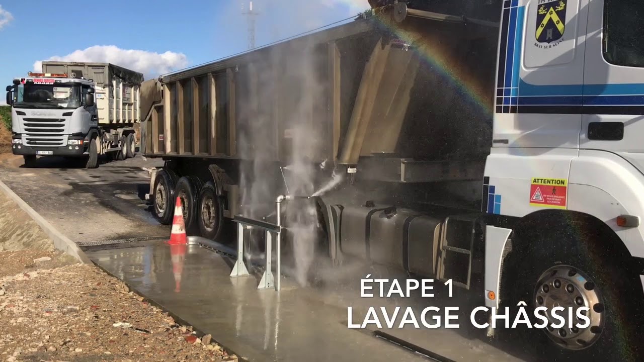 Station de lavage ... eau 100% recyclée !