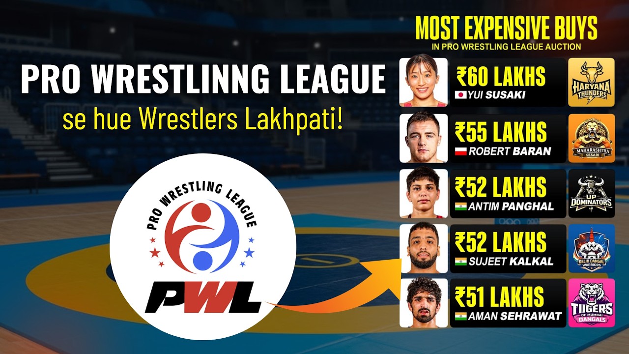 Pro Wrestling League has made wrestlers millionaires! | PWL Auction 2026