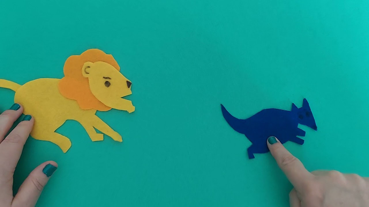 Little Bee - A Felt Size Comparison Story