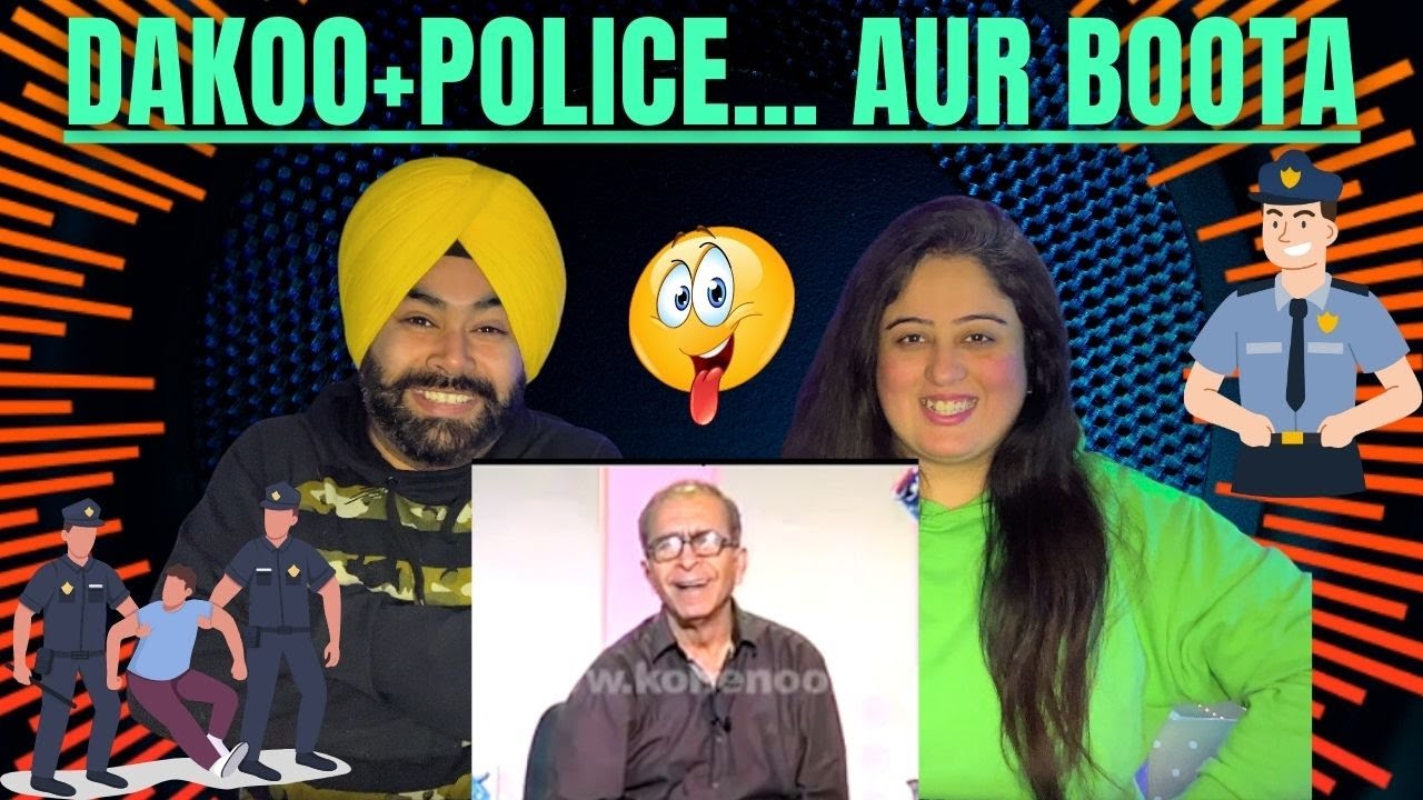 Punjabi Reaction on Chacha Boota Ki ColorBazi l Dakoo Police Da Maslaa Te Chachu Kol Gallan Da Aslaa