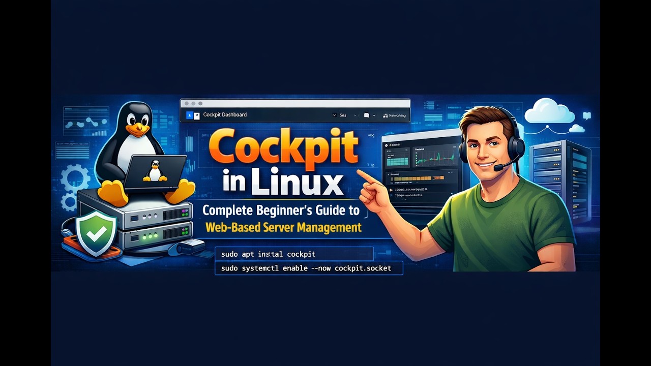 👉 Cockpit в Linux &mdash; полное руководство для начинающих по управлению сервером через веб-интерфейс