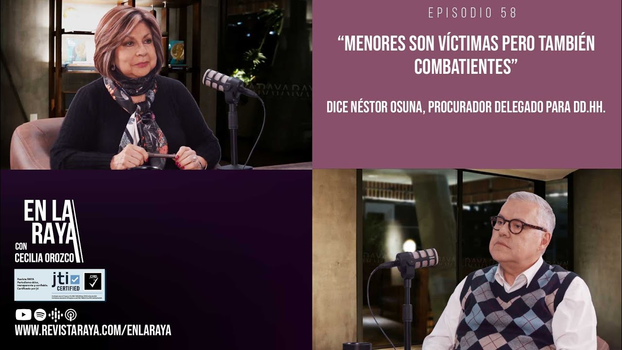 “Menores son víctimas pero también combatientes”