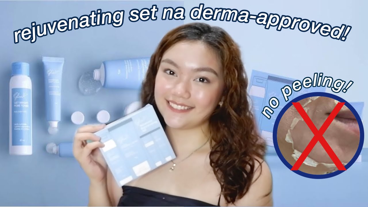 REJUVENATING SET NA GENTLE & NO HARSH PEELING! PAMPAKINIS! | Hello Glow Advanced Rejuvenating Set