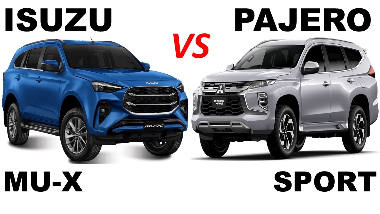 Isuzu MU-X vs Mitsubishi Pajero Sport | Full Comparison 2026