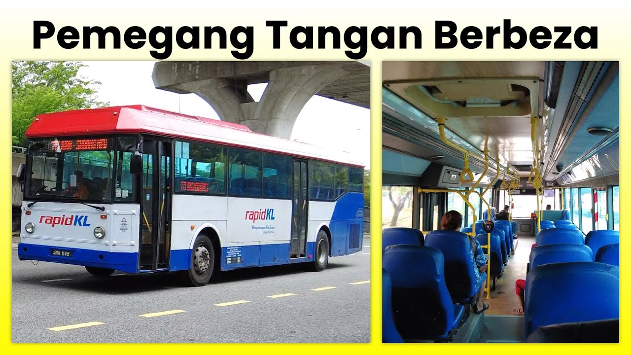 Different Grab Handles HISB x rapidKL Scania K310IB (JNA1145) Exterior & Interior