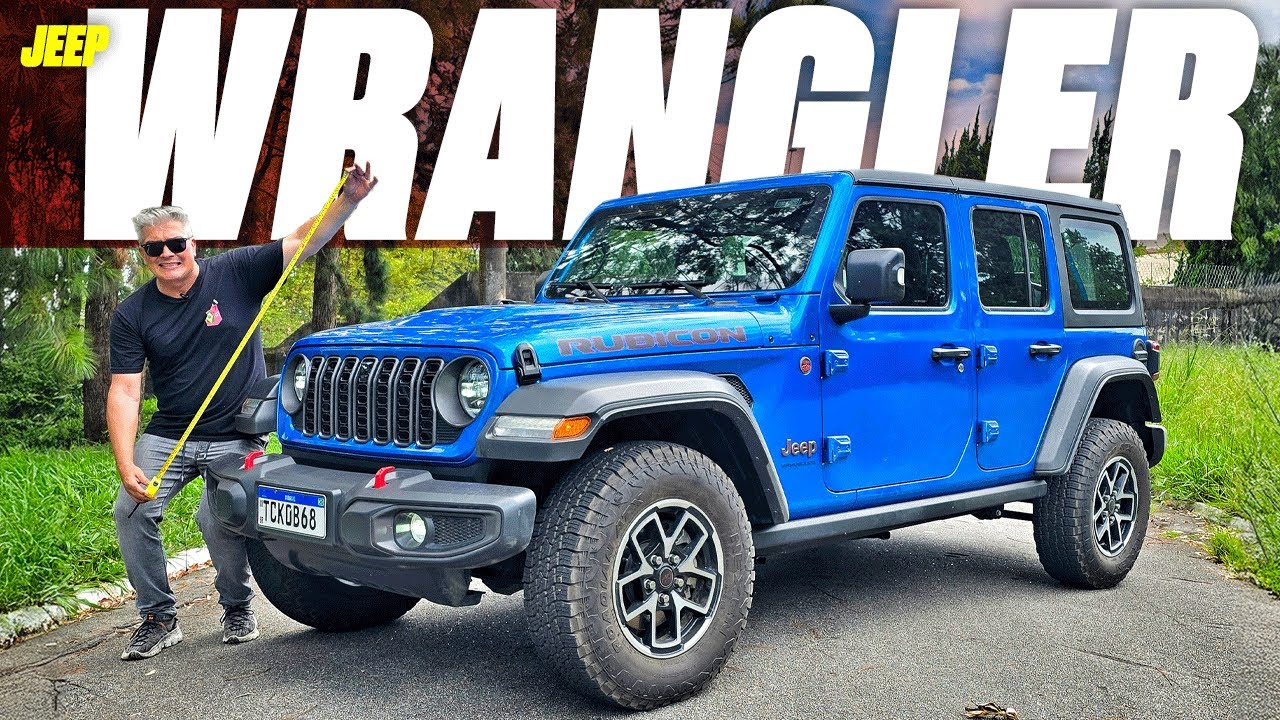 Novo Jeep Wrangler Rubicon  - O ÚLTIMO JIPE RAIZ FAZ 5 km/l, É IMPARÁVEL E CUSTA R$ 500.000! VALE?