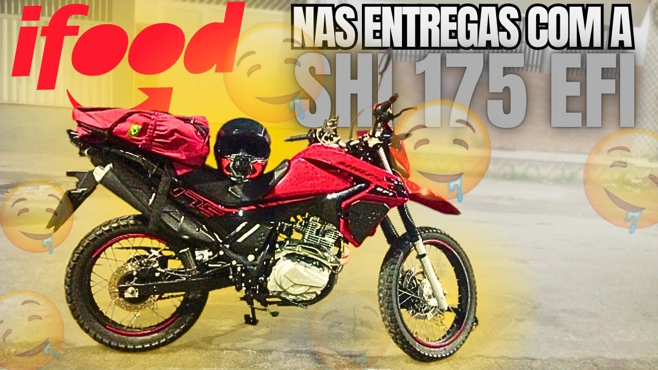 NAS ENTREGAS  IFOOD COM A SHI 175 EFI