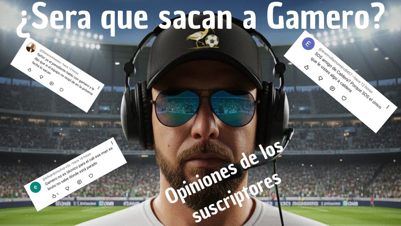 Peligra Gamero? Algunas opiniones de los hinchas sobre el Deportivo Cali 