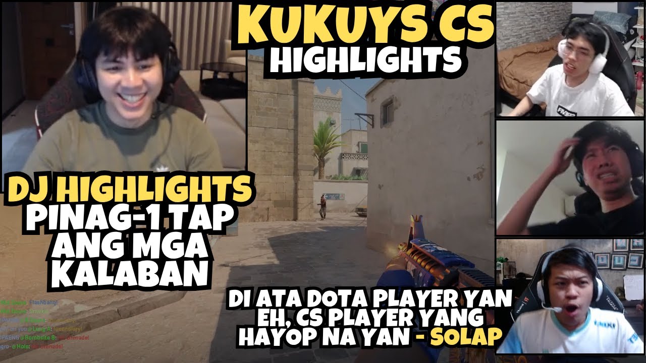 DJ GODMODE SA CS | BOSSKU, PALOS, YOWE SOBRANG BADTRIP | LAUGHTRIP REACTION | KUKUYS CS HIGHLIGHTS