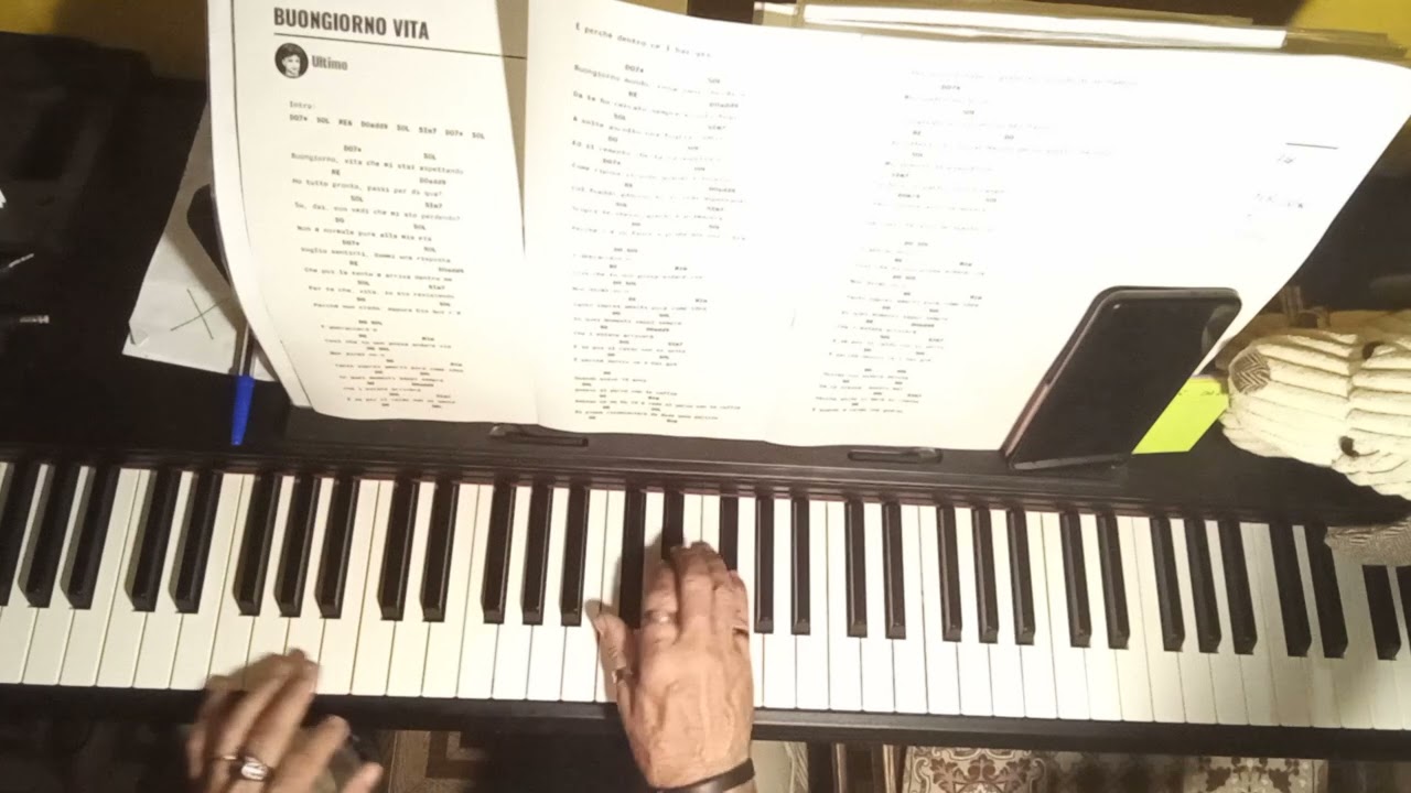 tutorial pianoforte buongiorno vita ultimo