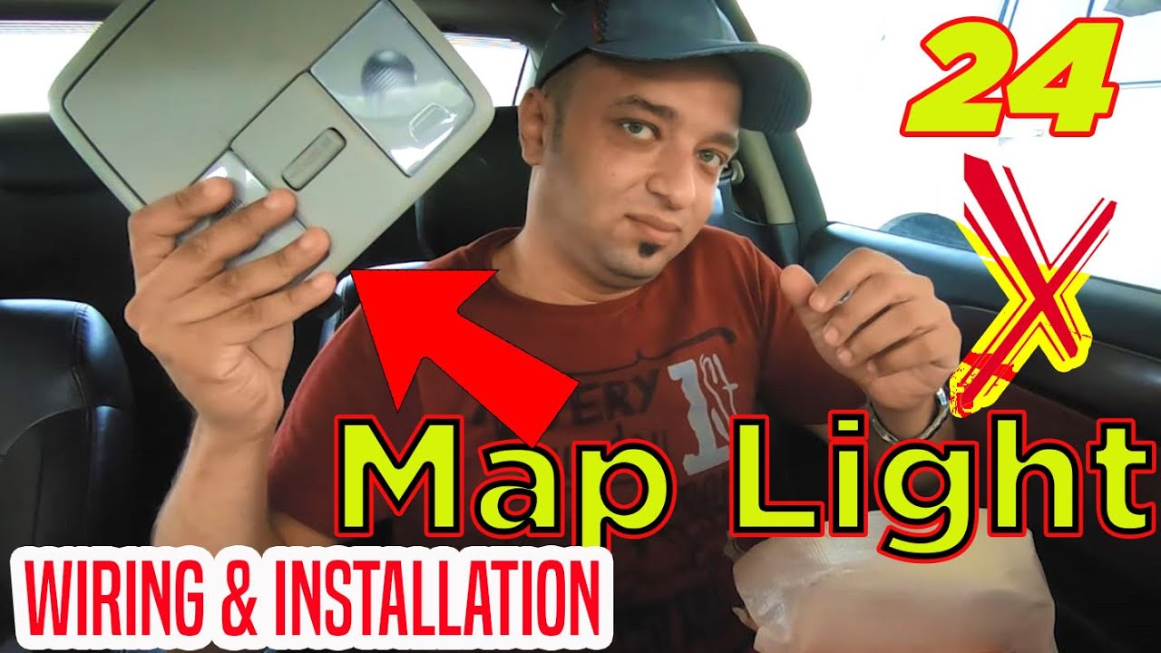 تركيب لمبة سقف للكيا سيراتو موديل 2016 - Kia Cerato YD map Light upgrade