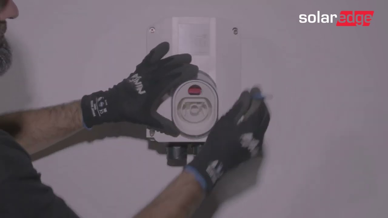SolarEdge Home EV Charger Installation