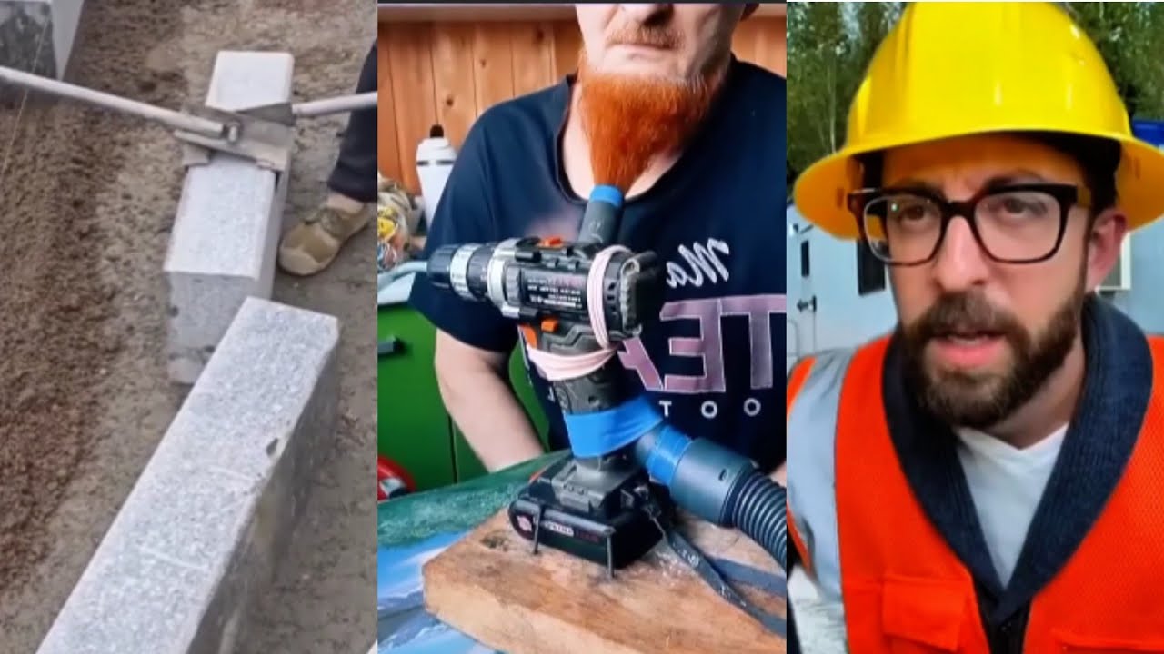 Engineer Trend - Creative Skills 👉 Part 1 #adamrose #construction #engineering #workers #moments